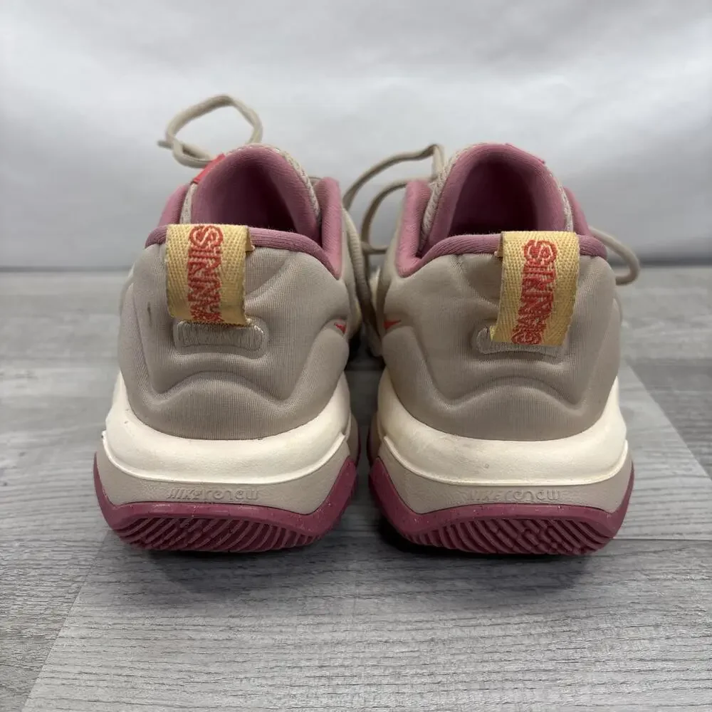 Nike Giannis Immortality 3 Sneakers Mens 8 Fossil Stone Gold DZ7533-200